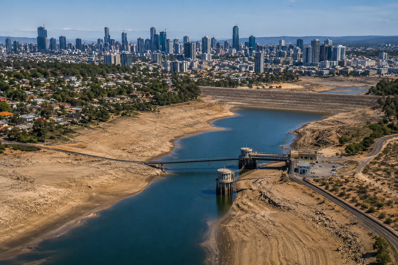 A growing city placing pressure on regional water supplies